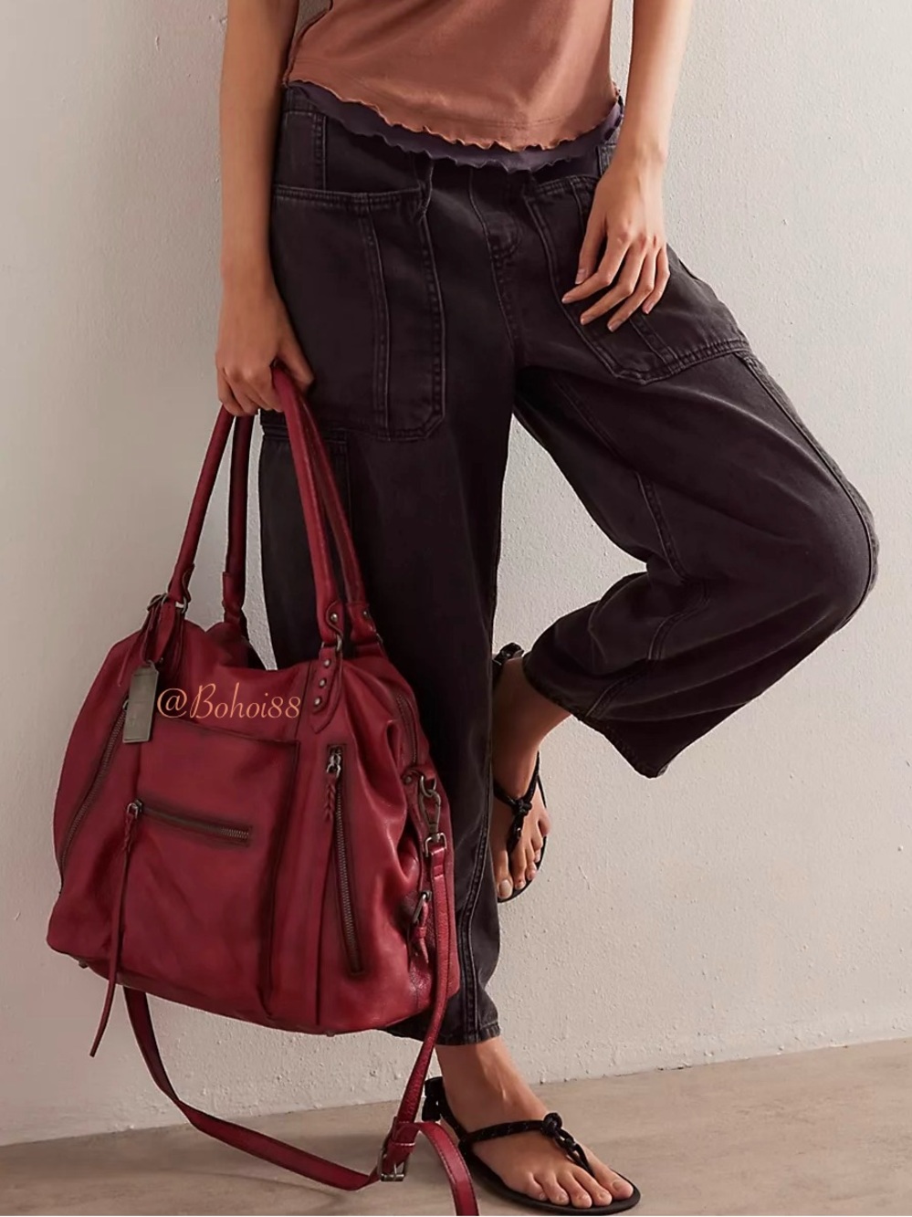NWT Free People We The Free Silverton Pull-On Barrel Jeans